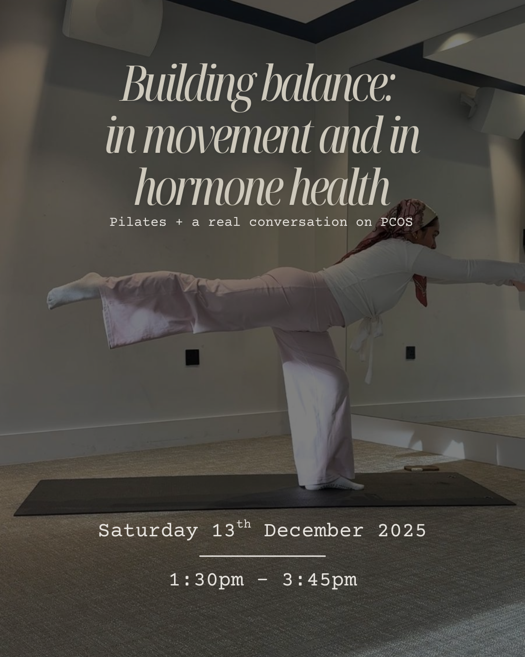 Building Balance: in movement and in hormone health